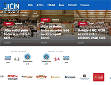 Tablet Screenshot of hcjicin.cz